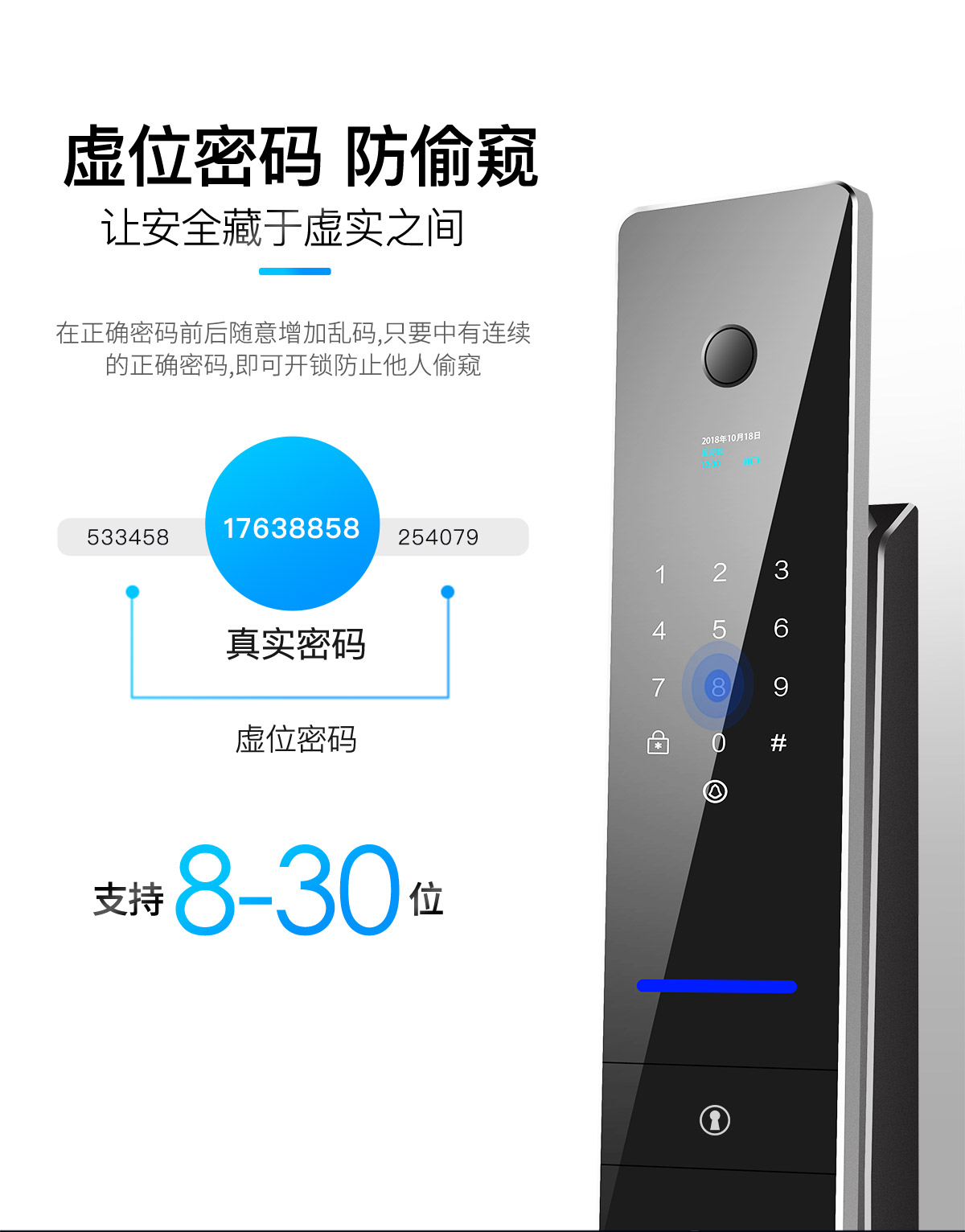 全自動(dòng)智能鎖A8